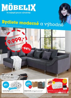 aktuální leták Möbelix 16.10.2017-29.10.2017
