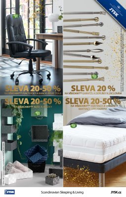 aktuální leták Jysk 2.11.2017-15.11.2017