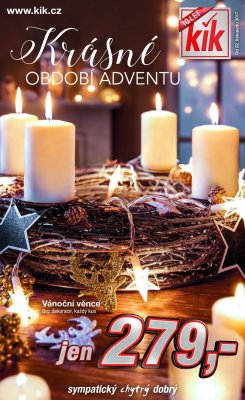 aktuální leták Kik textil 22.11.2017-5.12.2017