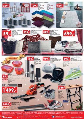 aktuální leták UNI HOBBY 30.11.2017-10.12.2017