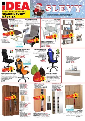 aktuální leták IDEA nábytek 1.12.2017-14.12.2017