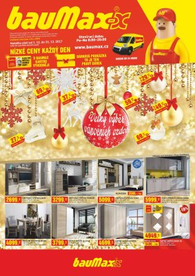 aktuální leták bauMax 1.12.2017-31.12.2017
