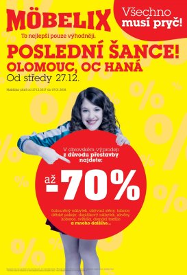 aktuální leták Möbelix 27.12.2017-7.1.2018