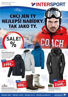 aktuální leták Intersport 27.12.2017-7.1.2018