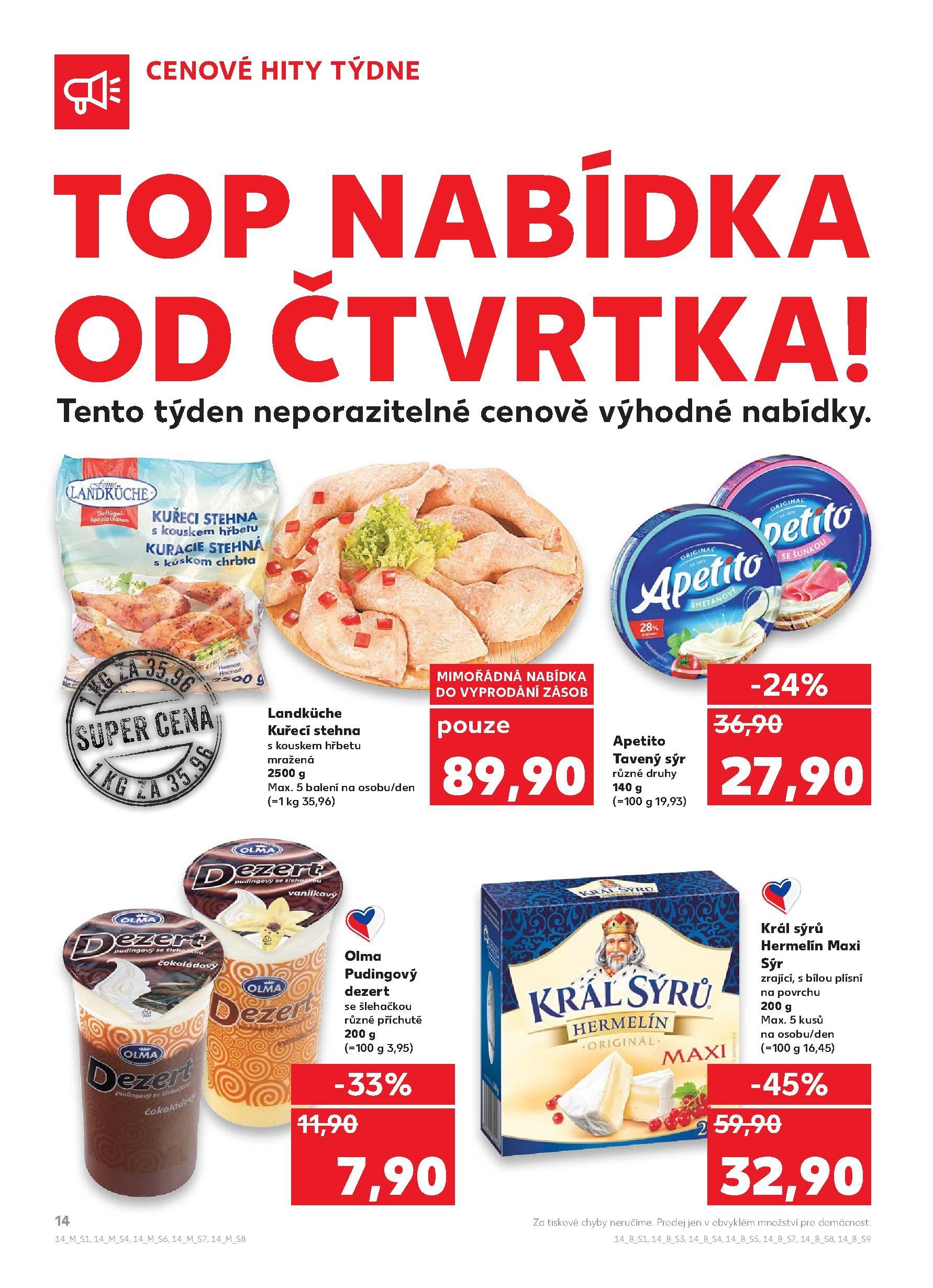 Kaufland leták příští týden Kaufland strana 14