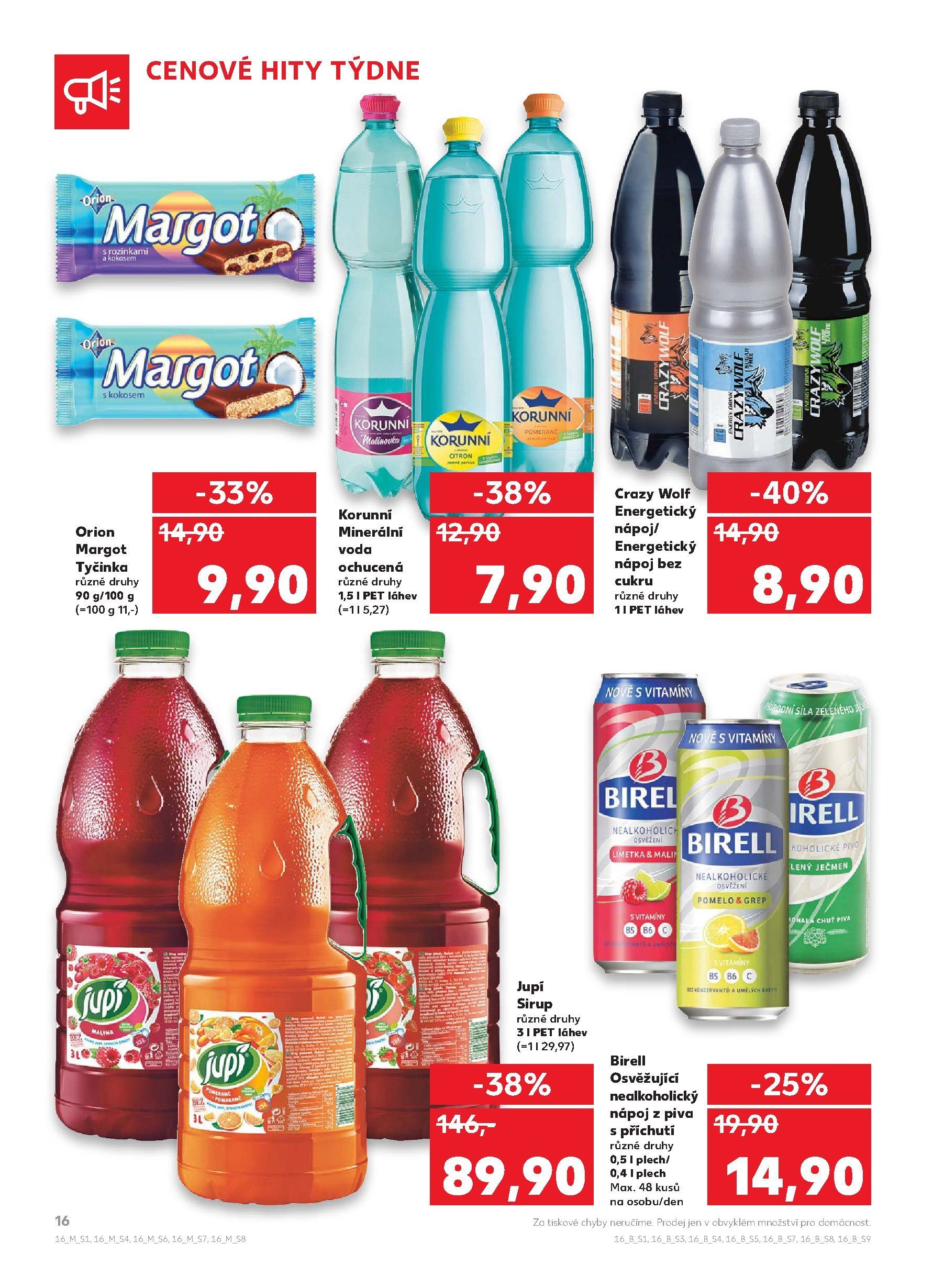 Kaufland leták příští týden Kaufland strana 16