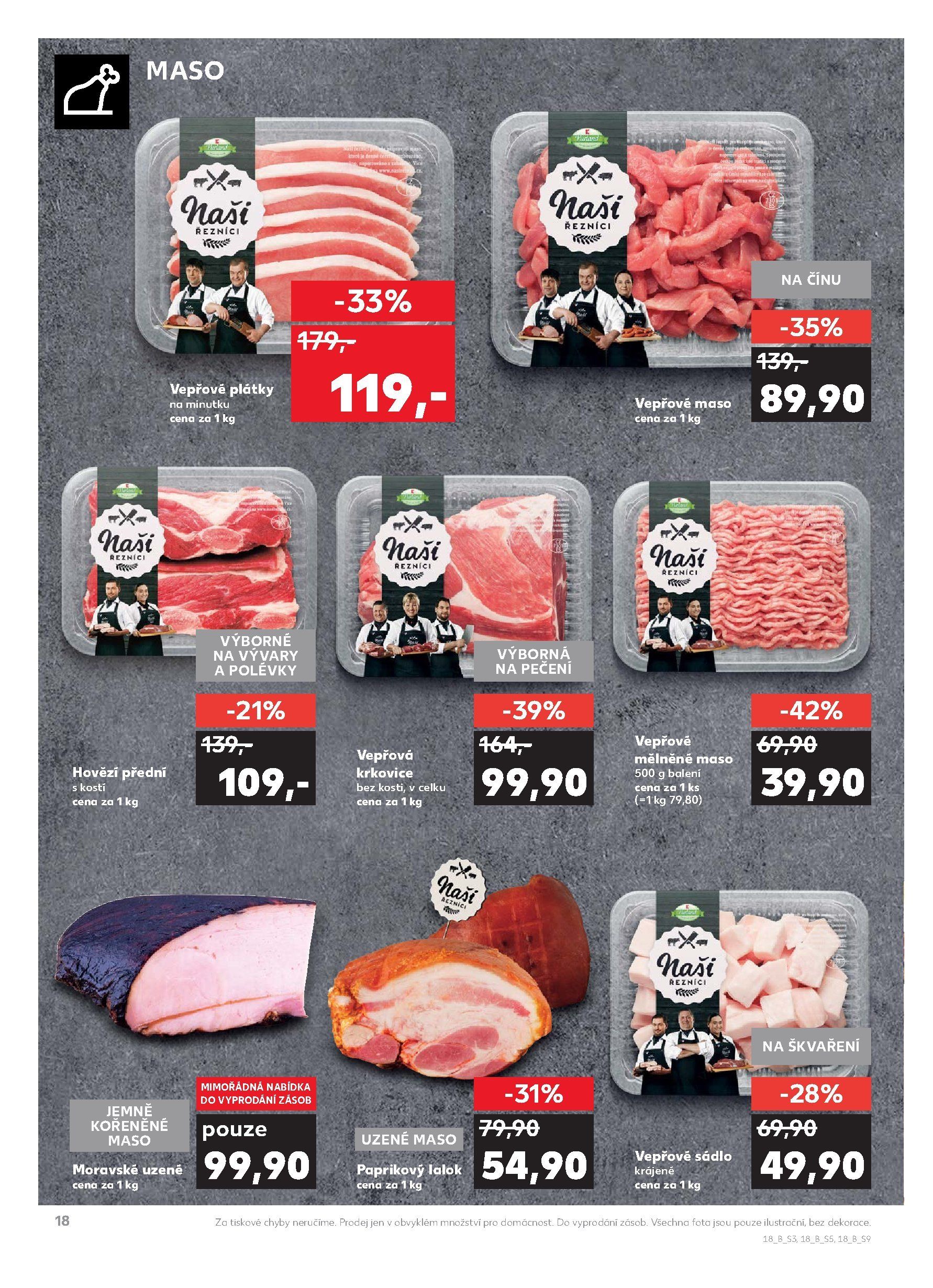 Kaufland leták příští týden Kaufland strana 18