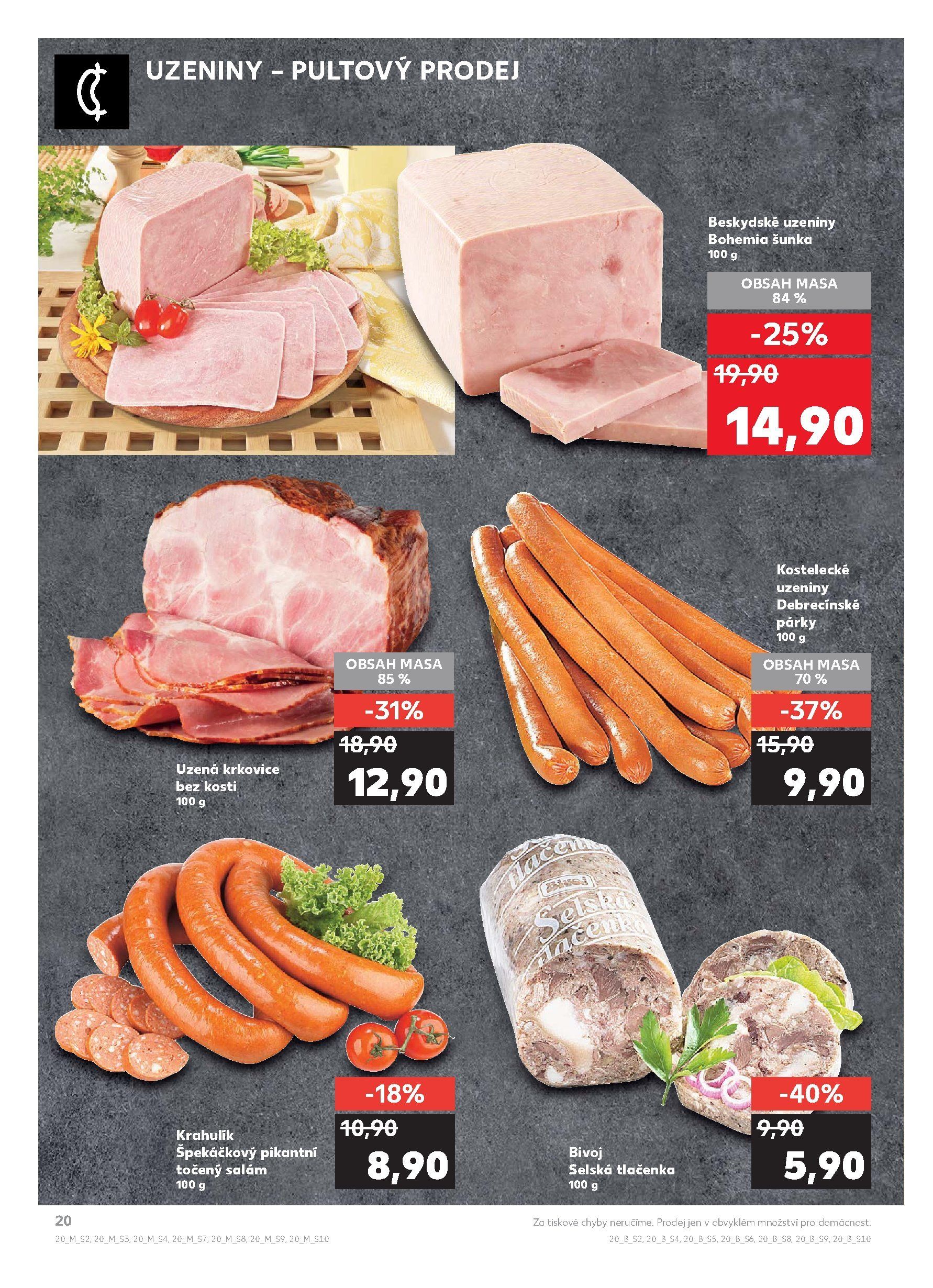 Kaufland leták příští týden Kaufland strana 20