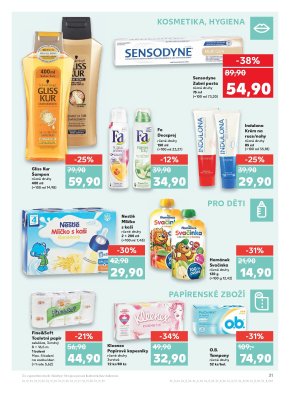 Kaufland leták příští týden strana 31