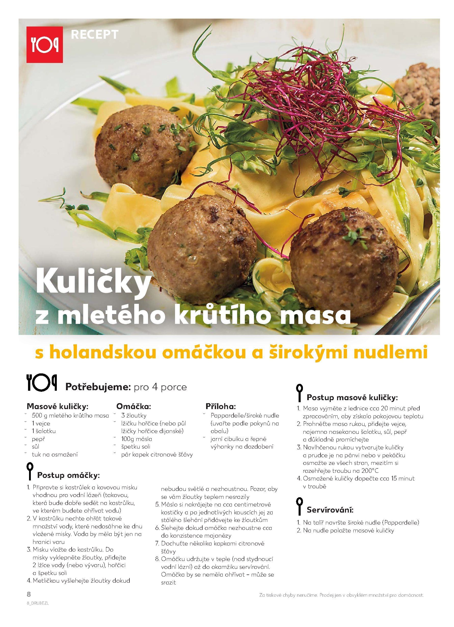 Kaufland leták příští týden Kaufland strana 8