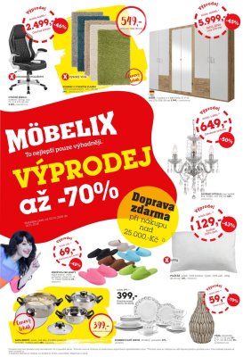 aktuální leták Möbelix 2.1.2018-14.1.2018