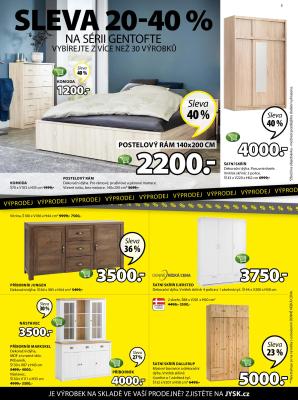 aktuální leták Jysk 25.1.2018-7.2.2018
