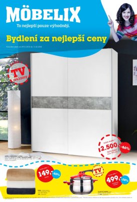 aktuální leták Möbelix 29.1.2018-11.2.2018