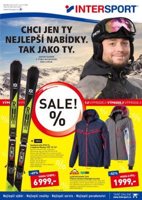 aktuální leták Intersport 31.1.2018-11.2.2018