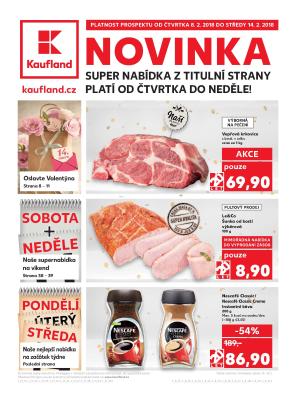 aktuální leták Kaufland 8.2.2018-14.2.2018
