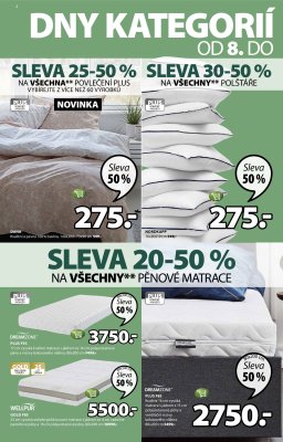 aktuální leták Jysk 8.2.2018-21.2.2018