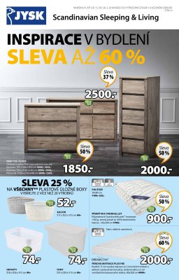 aktuální leták Jysk 15.2.2018-28.2.2018