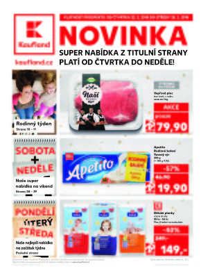 aktuální leták Kaufland 22.2.2018-28.2.2018