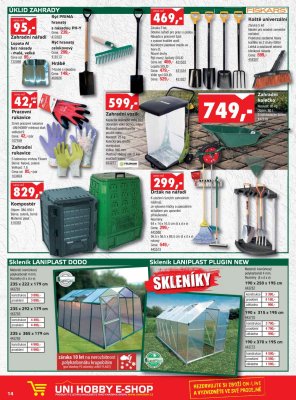 aktuální leták UNI HOBBY 22.2.2018-4.3.2018