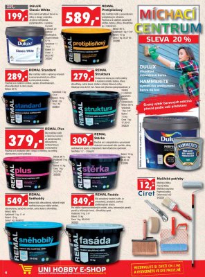 aktuální leták UNI HOBBY 22.2.2018-4.3.2018