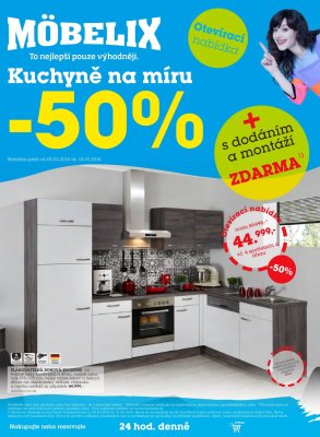 aktuální leták Möbelix 5.3.2018-18.3.2018