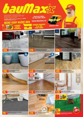 aktuální leták bauMax 15.3.2018-31.3.2018
