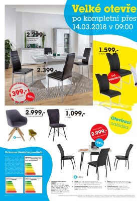aktuální leták Möbelix 14.3.2018-25.3.2018
