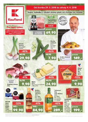 aktuální leták Kaufland 29.3.2018-4.4.2018