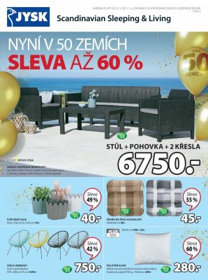 aktuální leták Jysk 29.3.2018-11.4.2018