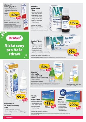 aktuální leták Dr. Max 4.4.2018-30.4.2018