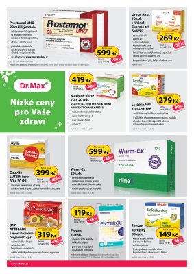aktuální leták Dr. Max 4.4.2018-30.4.2018