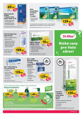 aktuální leták Dr. Max 4.4.2018-30.4.2018