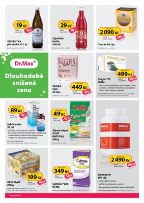 aktuální leták Dr. Max 4.4.2018-30.4.2018