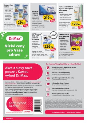 aktuální leták Dr. Max 4.4.2018-30.4.2018