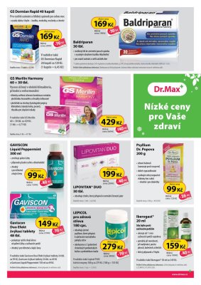 aktuální leták Dr. Max 4.4.2018-30.4.2018