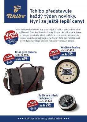 aktuální leták Tchibo 9.4.2018-14.5.2018