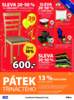 aktuální leták Jysk 12.4.2018-25.4.2018