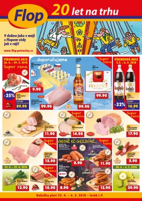 aktuální leták FLOP 23.4.2018-4.5.2018