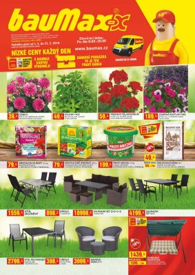 aktuální leták bauMax 1.5.2018-31.5.2018