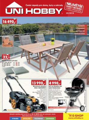 aktuální leták UNI HOBBY 3.5.2018-16.5.2018