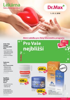 aktuální leták Dr. Max 1.5.2018-31.5.2018