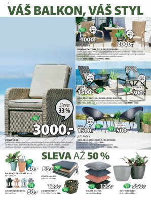 aktuální leták Jysk 3.5.2018-16.5.2018