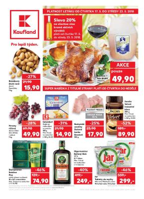 aktuální leták Kaufland 17.5.2018-23.5.2018