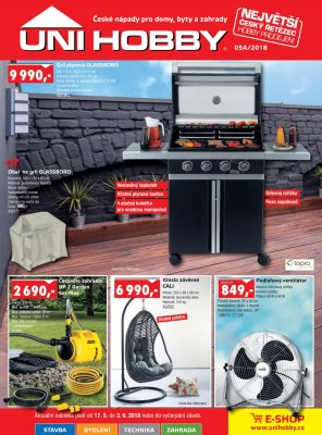 aktuální leták UNI HOBBY 17.5.2018-3.6.2018