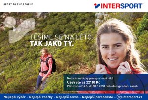aktuální leták Intersport 14.5.2018-10.6.2018