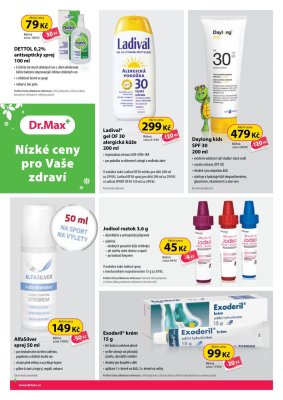 aktuální leták Dr. Max 1.6.2018-30.6.2018