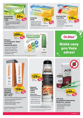 aktuální leták Dr. Max 1.6.2018-30.6.2018
