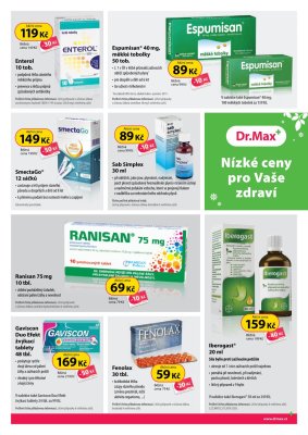 aktuální leták Dr. Max 1.6.2018-30.6.2018