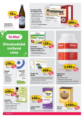 aktuální leták Dr. Max 1.6.2018-30.6.2018