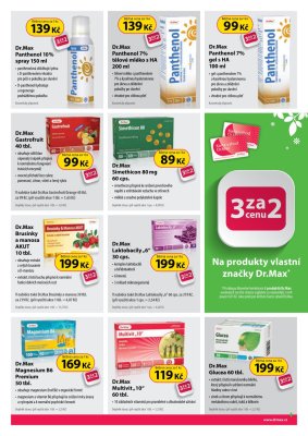 aktuální leták Dr. Max 1.6.2018-30.6.2018